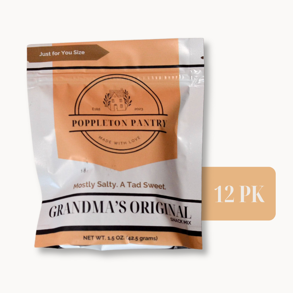 Grandma's Original | 1.5 oz. Snack Pack | Case of 12 – Poppleton
