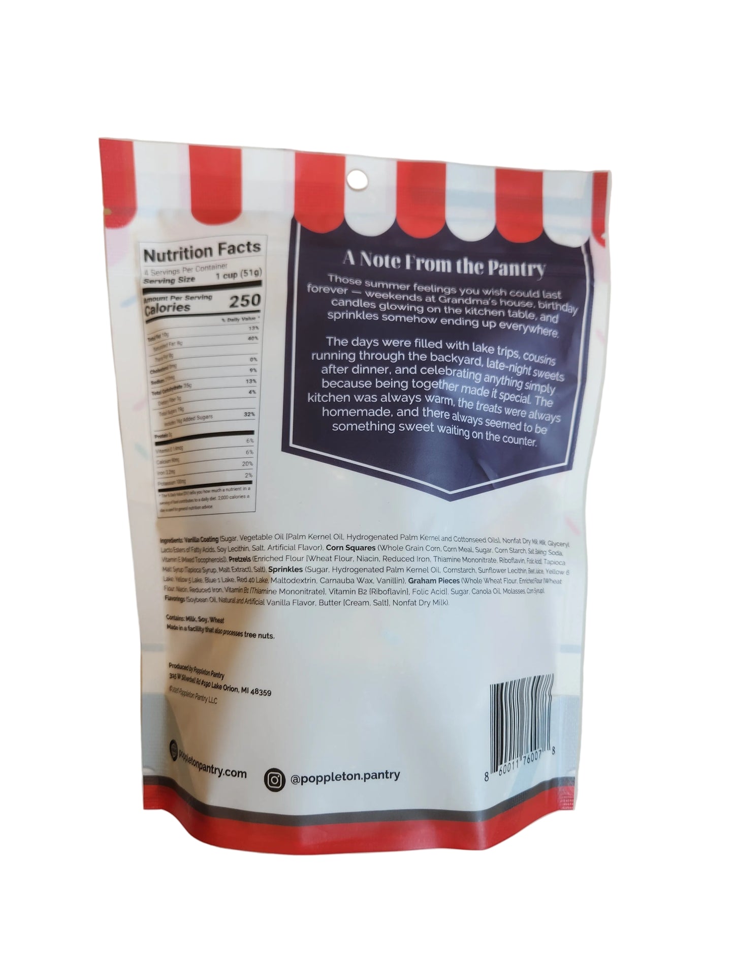 LIMITED EDITION: Confetti Crunch Snack Mix 6 oz